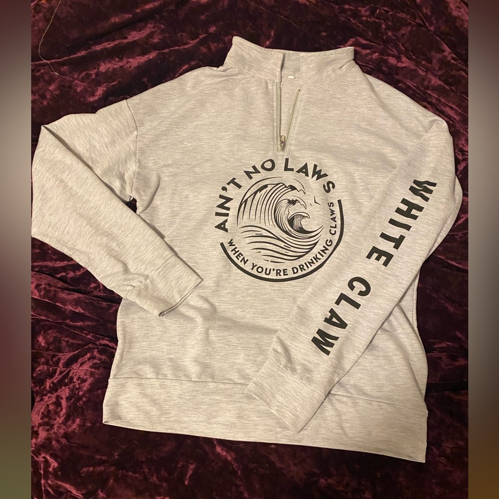 Gray Women's WhiteClaw Sweater